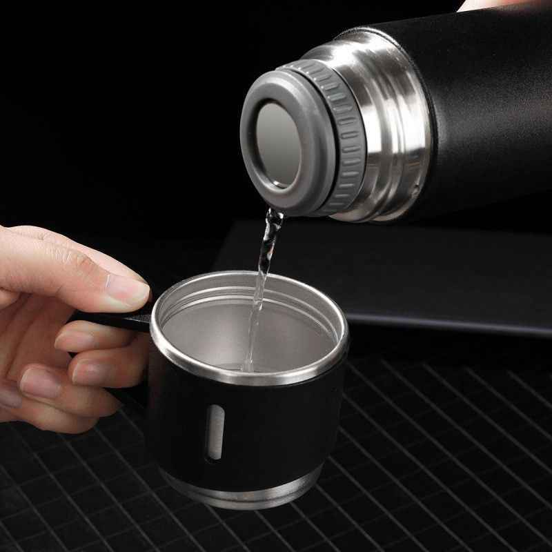 Garrafa Térmica em Inox Glacier Set + 2 Canecas de Brinde