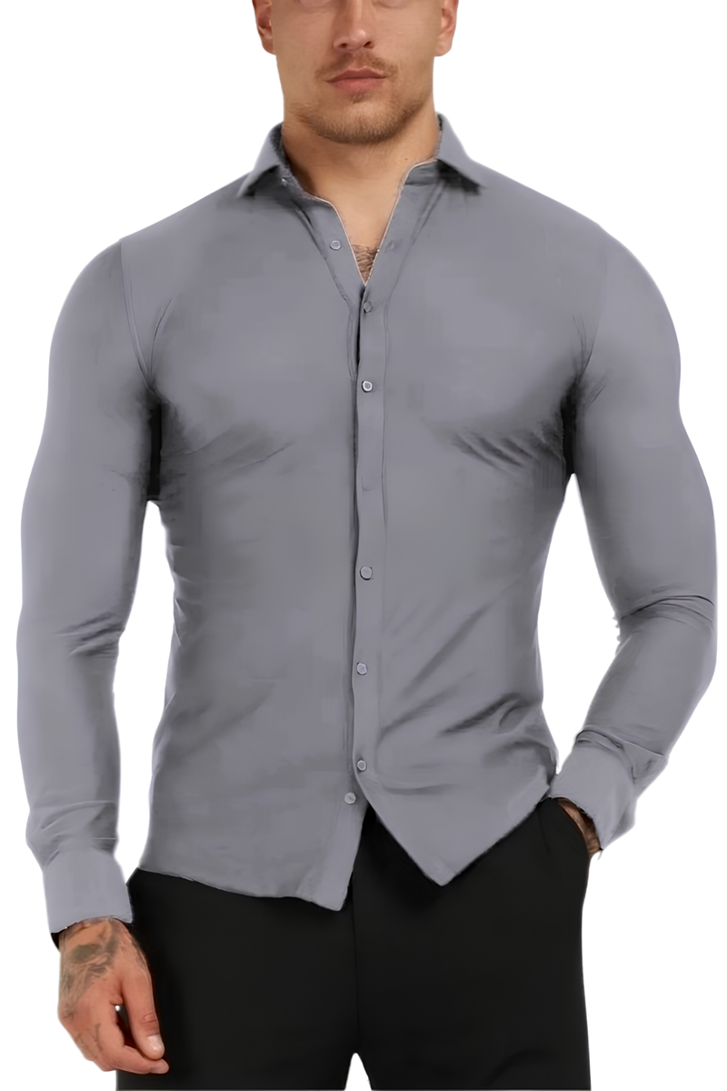 Camisa Social Malha Gelada Veltrio