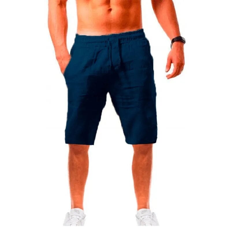 Bermuda Masculina de Linho Elegance
