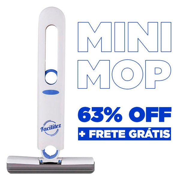 Mini Mop De Limpeza MopFlex + Brinde Exclusivo