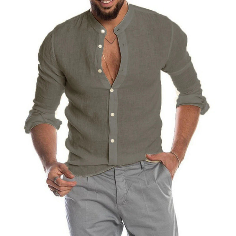 Camisa de Linho Masculina - Magnus Essentials