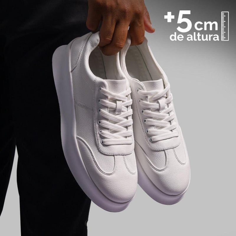 Tênis Masculino Casual Alverne + [BRINDE 10 PARES DE MEIAS DE ALGODÃO SOQUETES]