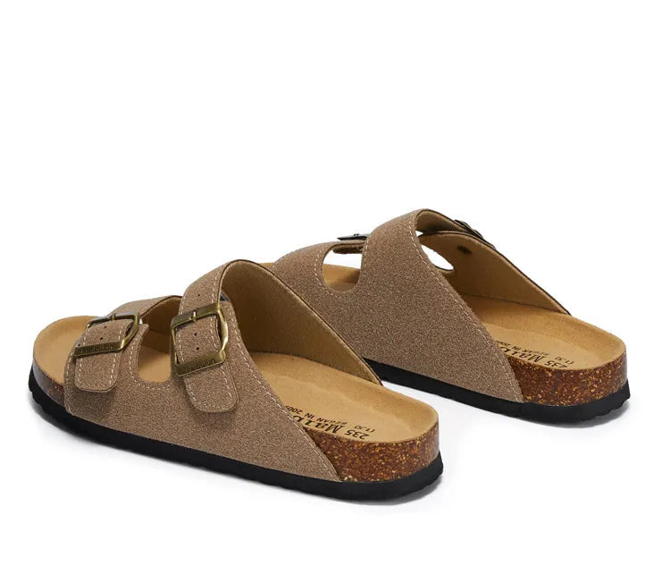 Sandália Masculina Birken Walk - Areia