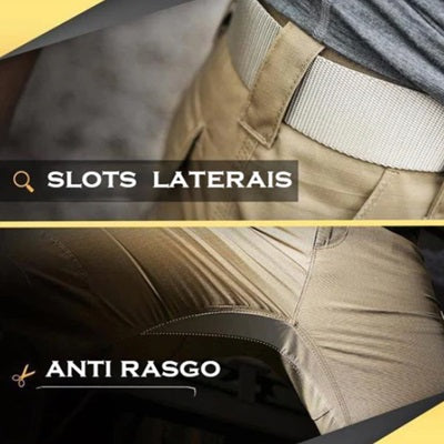 Calça Tática Militar Ultra Resistente e Impermeável + Brinde Exclusivo