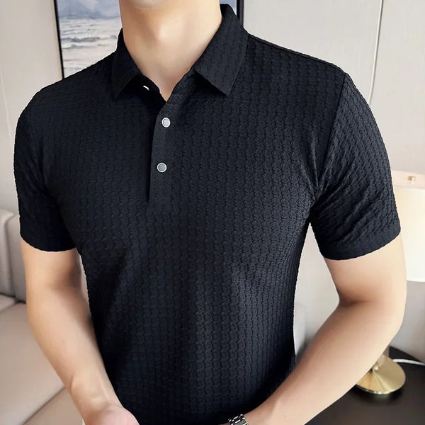 Camisa Polo Masculina Roderic - Edição Techwear