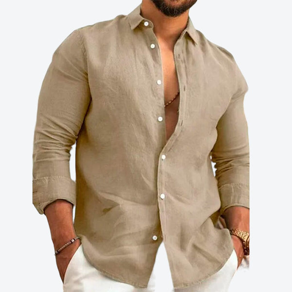 Camisa de Linho Premium Milano