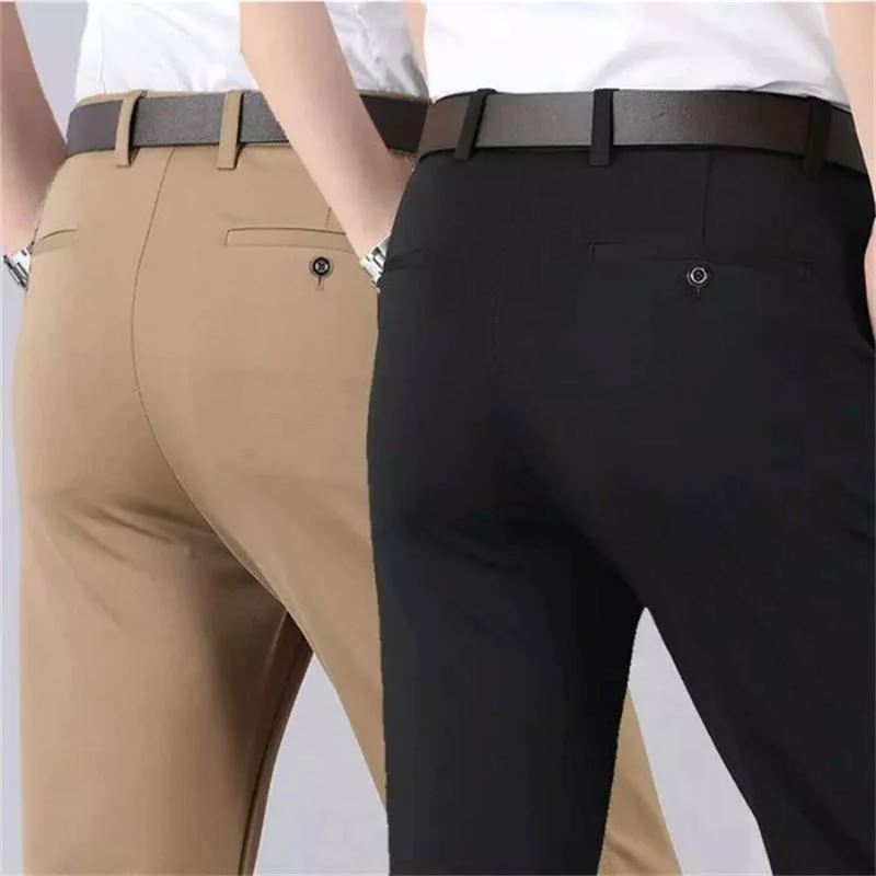 Calça Alfaiataria Elástica de Luxo Masculina - Compre 1 Leve 2