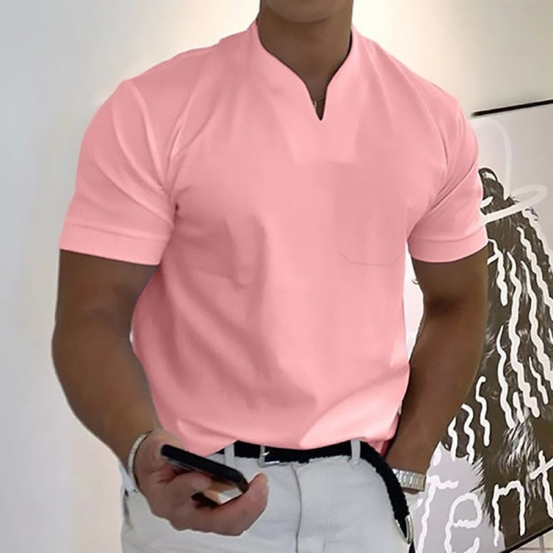 Camisa Paradiso com Acabamento Slim em Algodão Egípcio