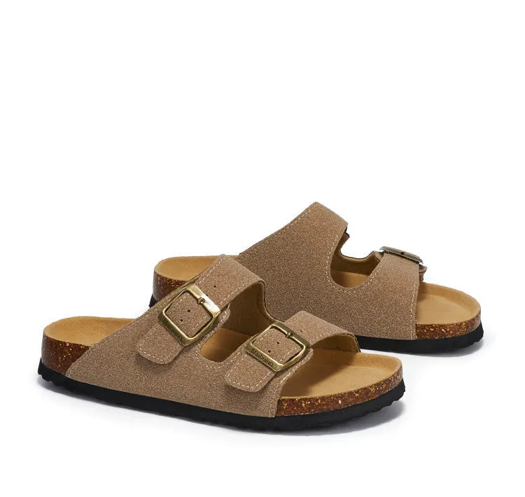 Sandália Masculina Birken Walk - Areia