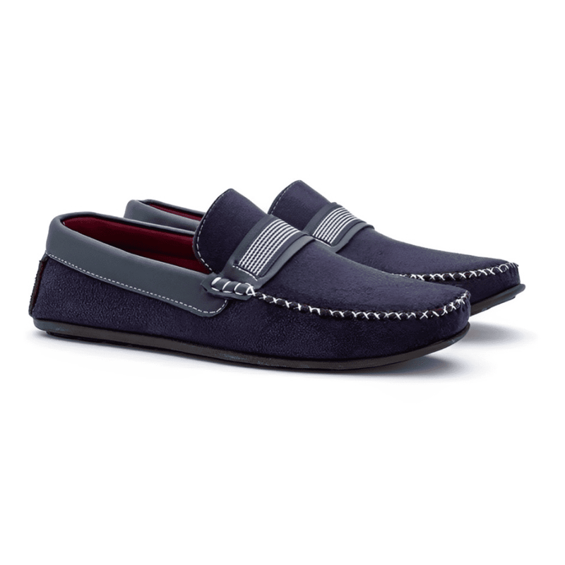Sapato Mocassim Império Luxo Capri + Relógio de Ponteiro Véllant de Brinde