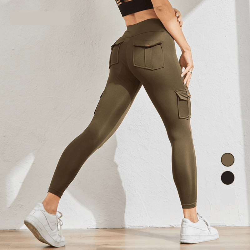 CALÇA LEGGING CHRLEISURE ESPORTIVA - BOLSO DESIGN - Pasaler