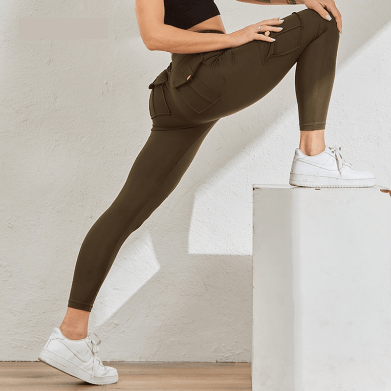CALÇA LEGGING CHRLEISURE ESPORTIVA - BOLSO DESIGN - Pasaler