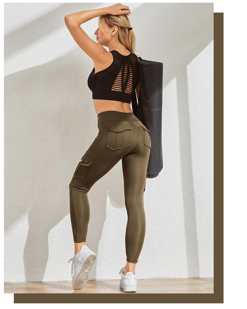 CALÇA LEGGING CHRLEISURE ESPORTIVA - BOLSO DESIGN - Pasaler