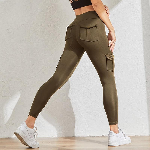 CALÇA LEGGING CHRLEISURE ESPORTIVA - BOLSO DESIGN - Pasaler