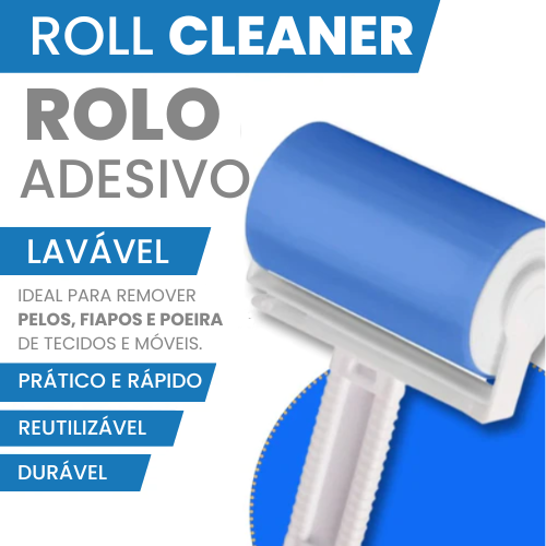 Rolo Removedor de Sujeira Lavável e Reutilizável - COMPRE 1 LEVE 2