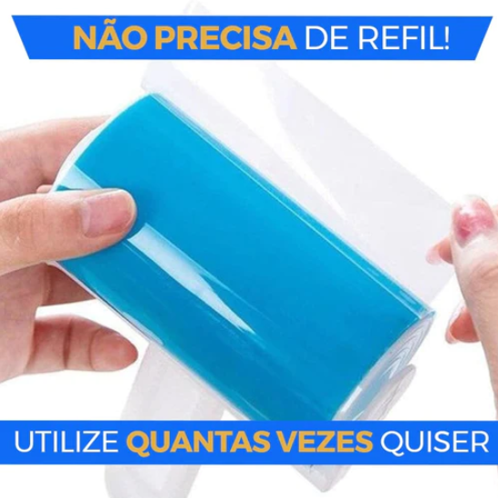 Rolo Removedor de Sujeira Lavável e Reutilizável - COMPRE 1 LEVE 2